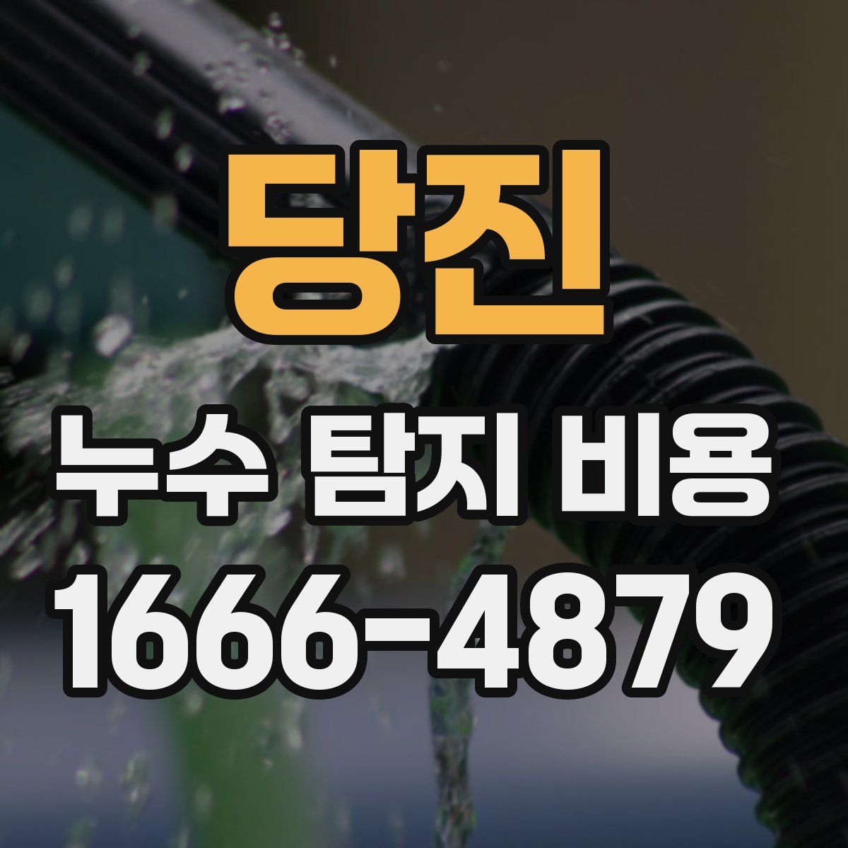 당진 누수 탐지 비용