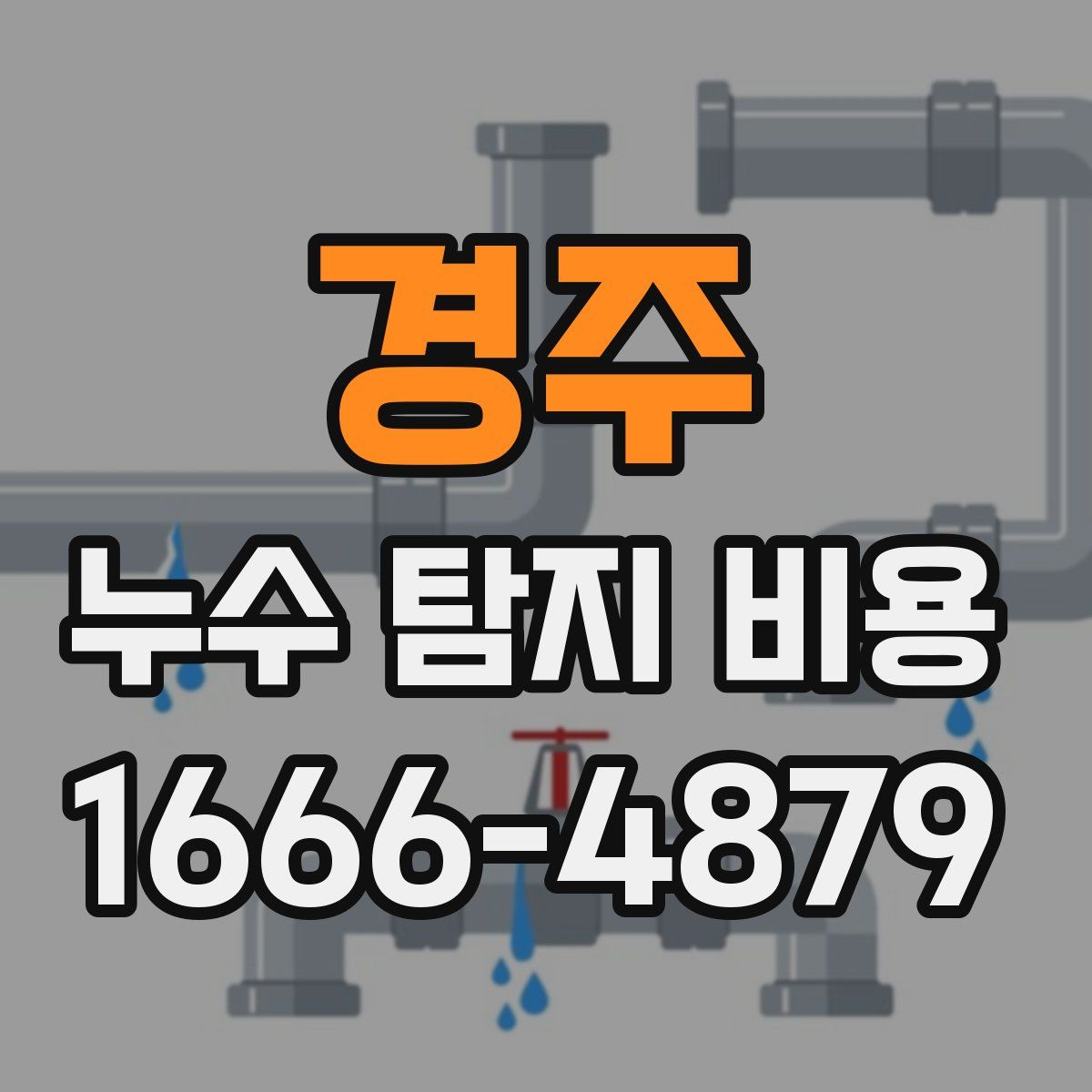 경주 누수 탐지 비용