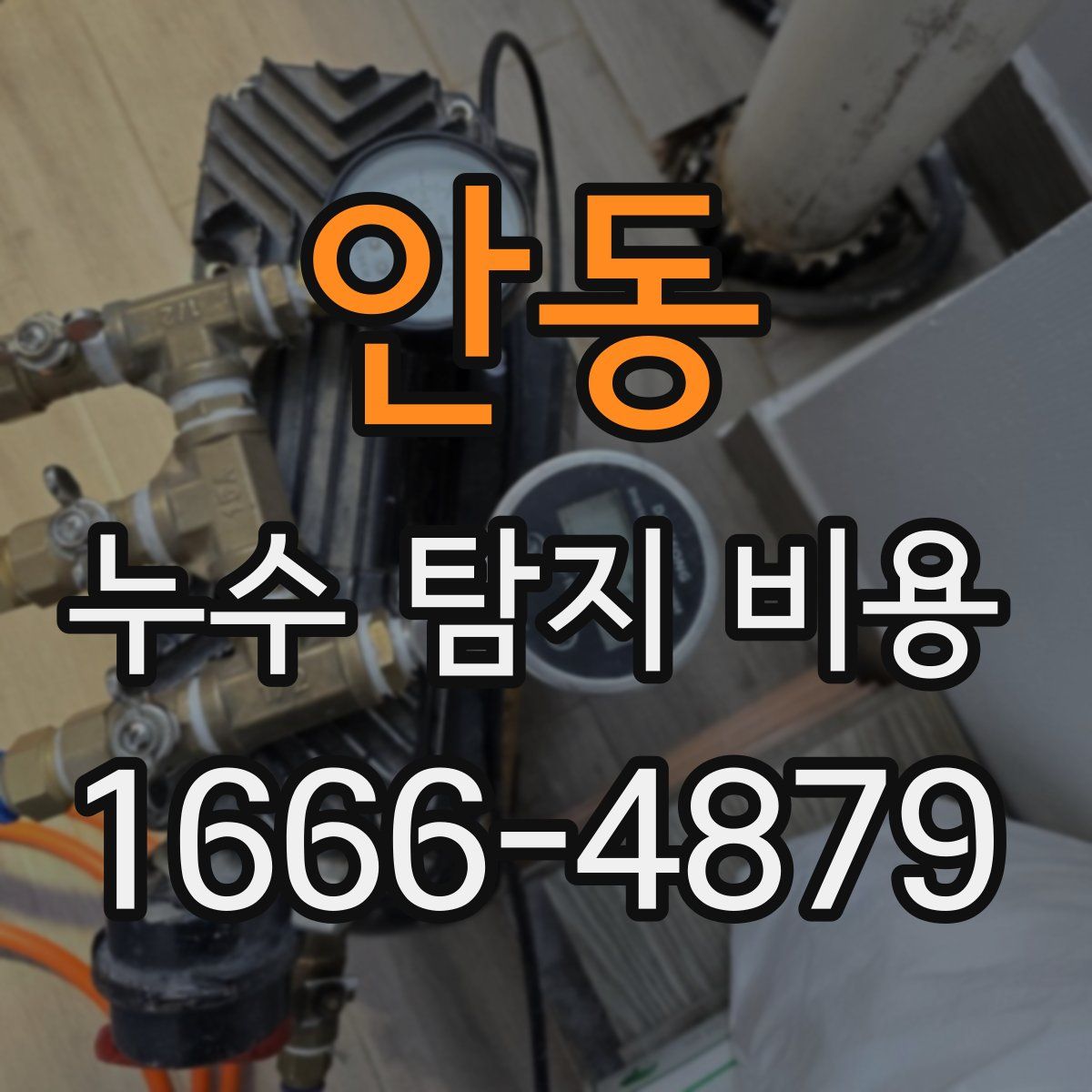 안동 누수 탐지 비용