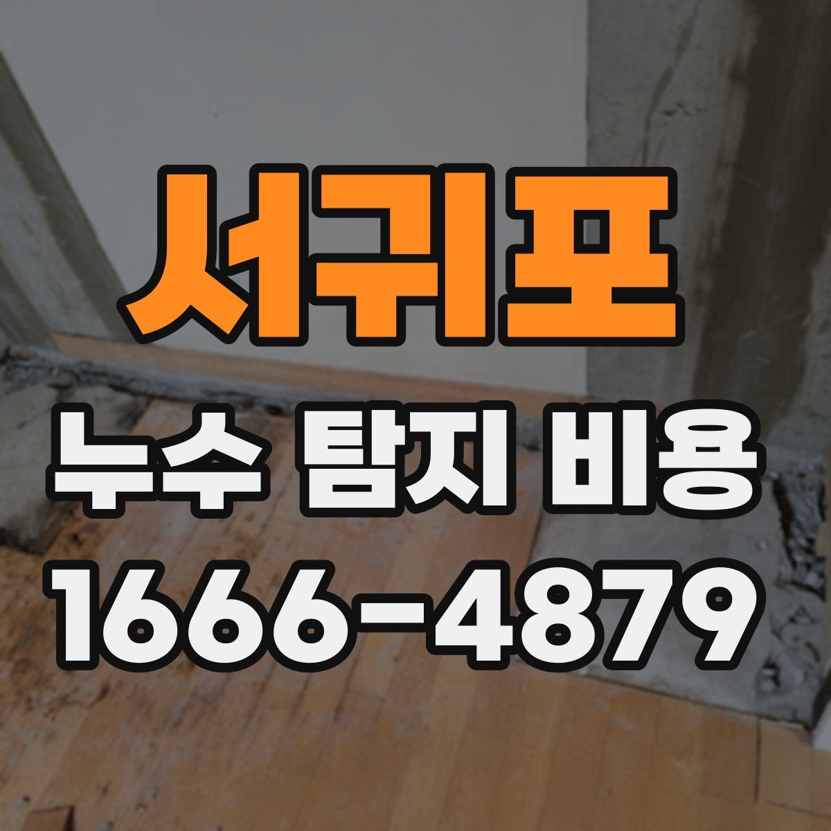 서귀포 누수 탐지 비용