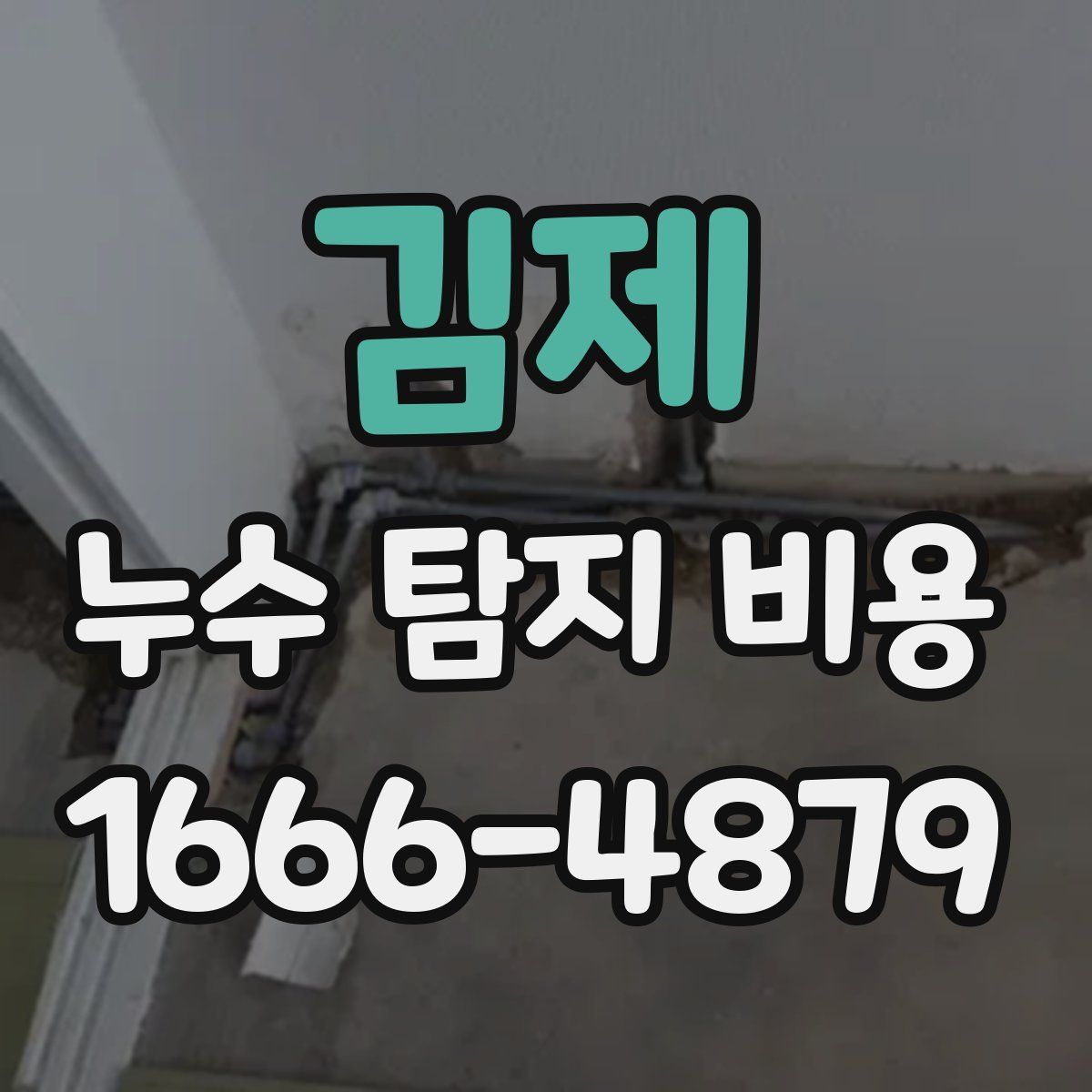 김제 누수 탐지 비용