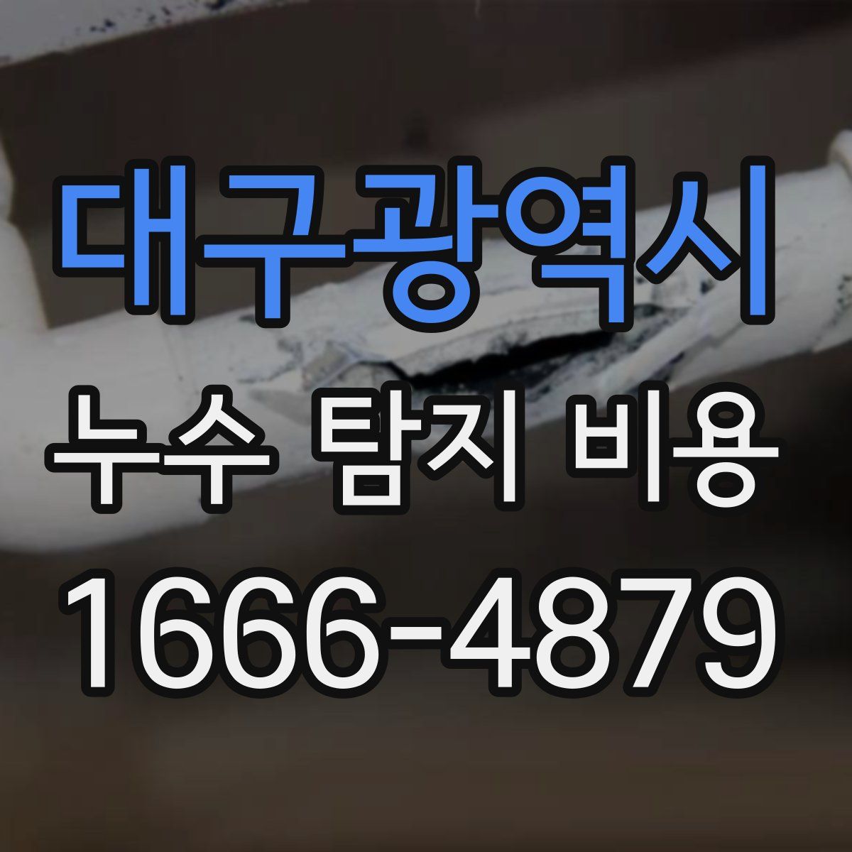 대구광역시 누수 탐지 비용