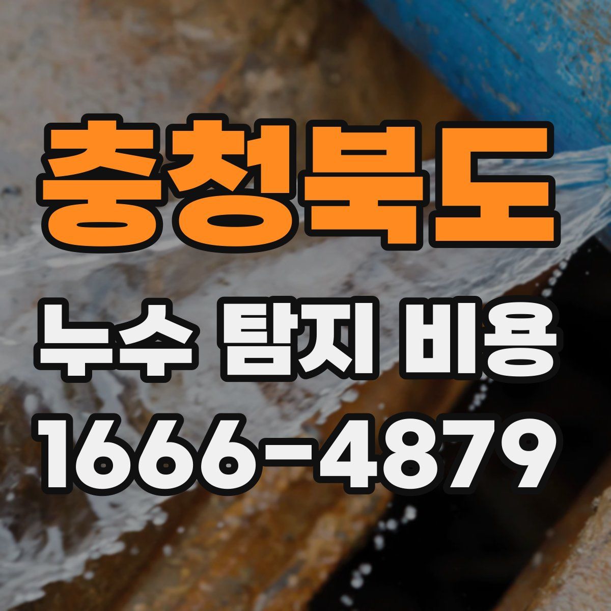충청북도 누수 탐지 비용