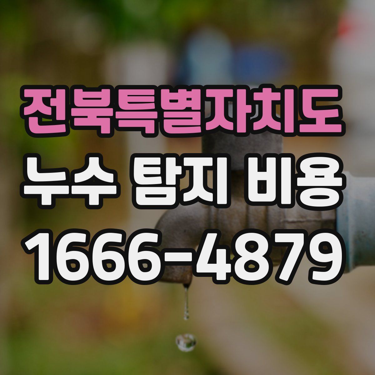 전북특별자치도 누수 탐지 비용