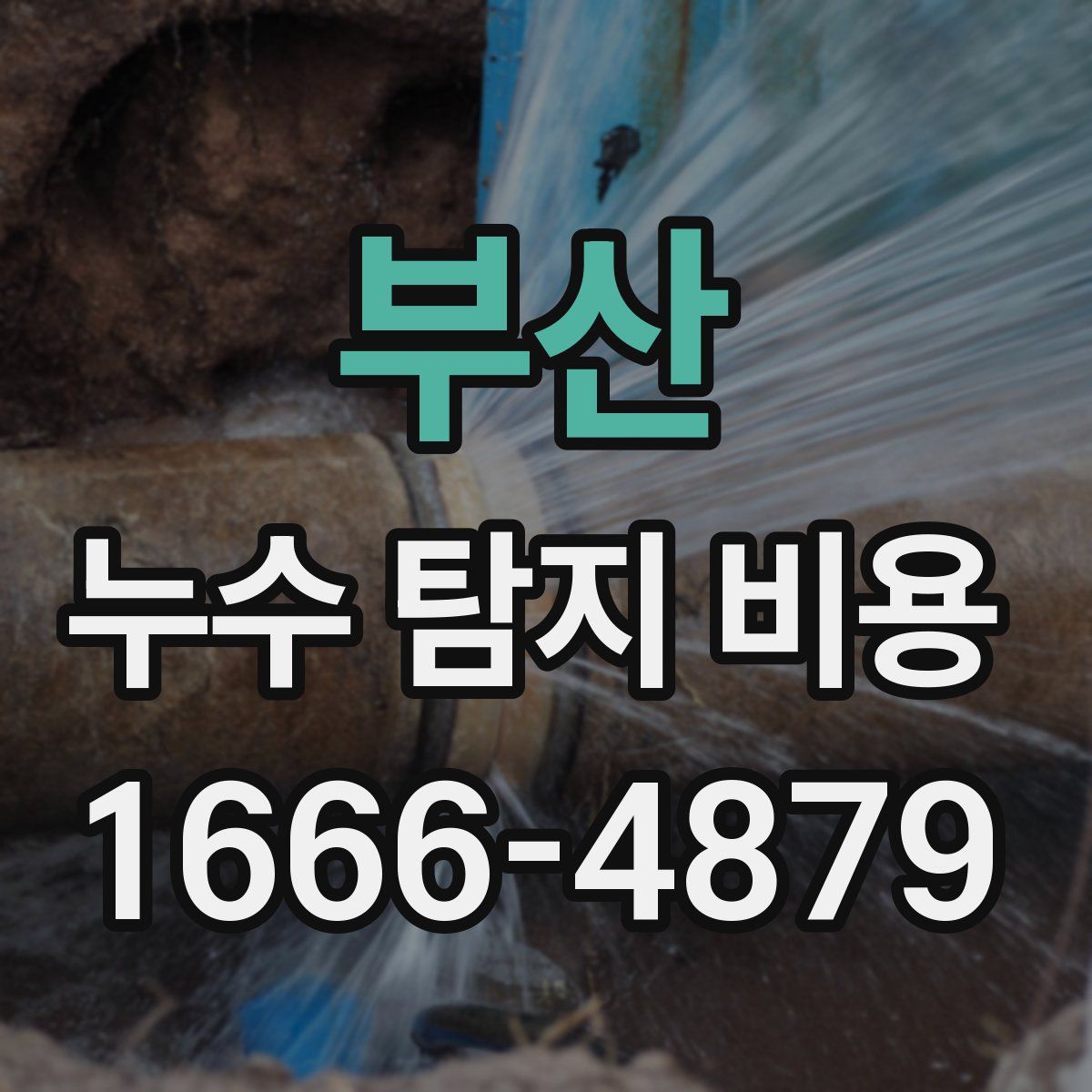 부산 누수 탐지 비용