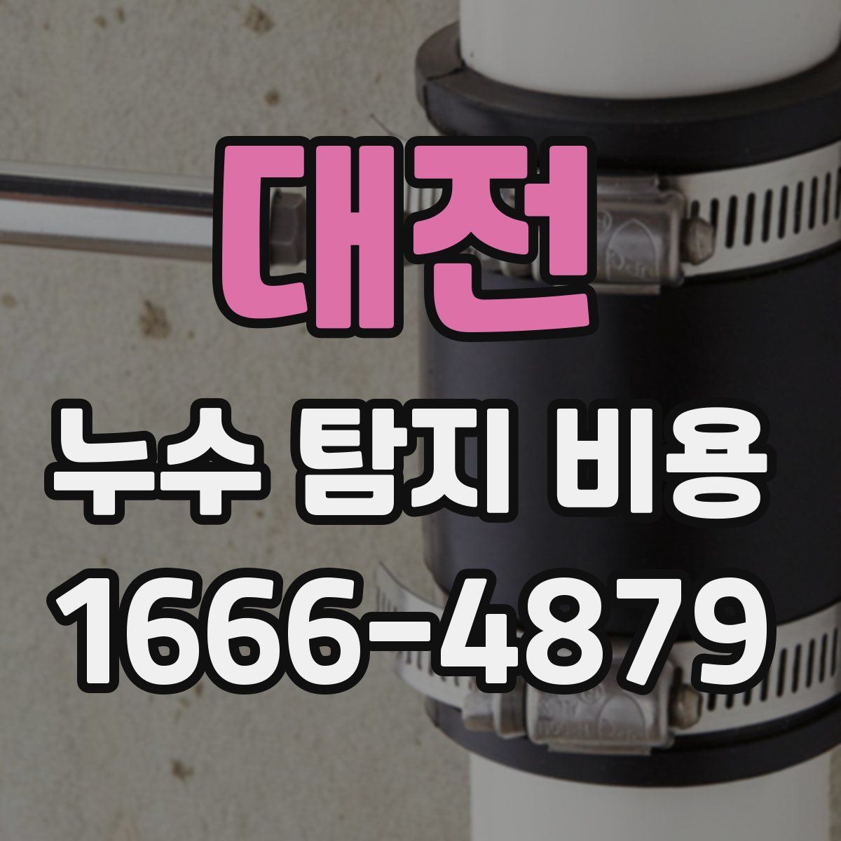 대전 누수 탐지 비용