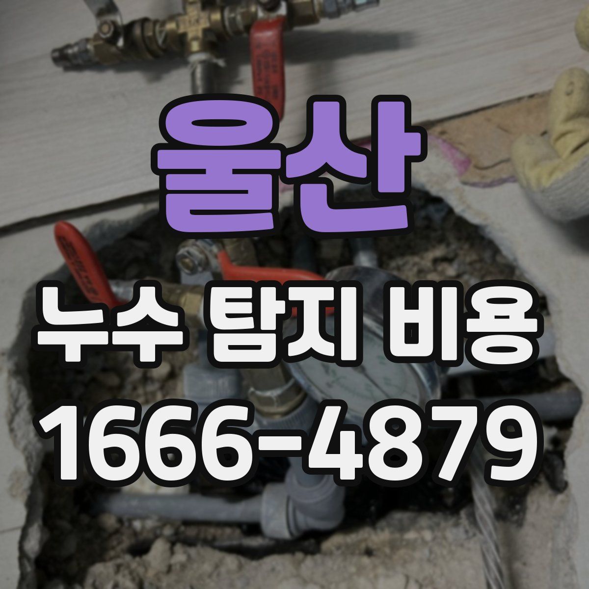 울산 누수 탐지 비용