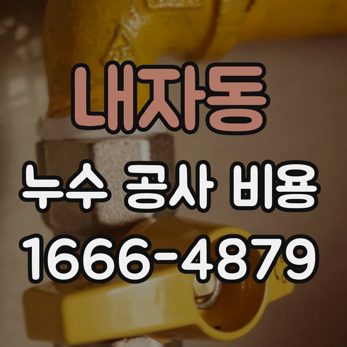 내자동 누수 공사 비용