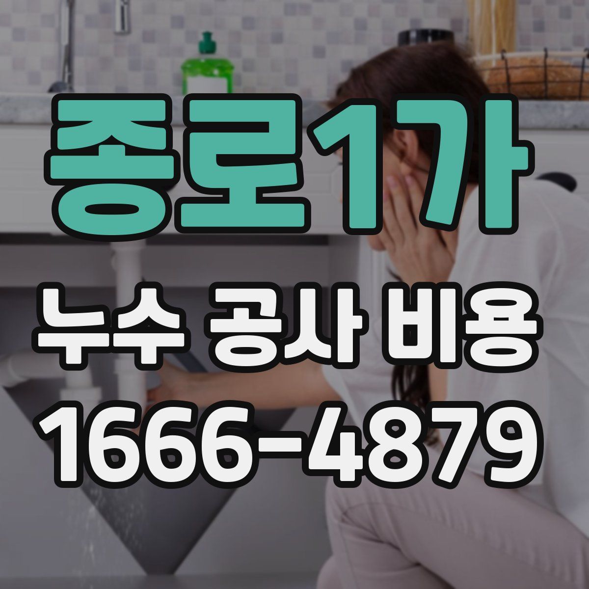 종로1가 누수 공사 비용