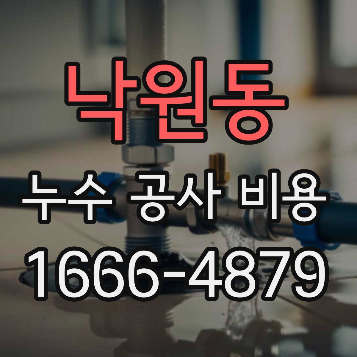 낙원동 누수 공사 비용