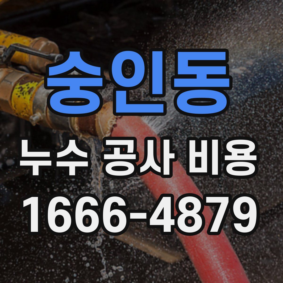 숭인동 누수 공사 비용