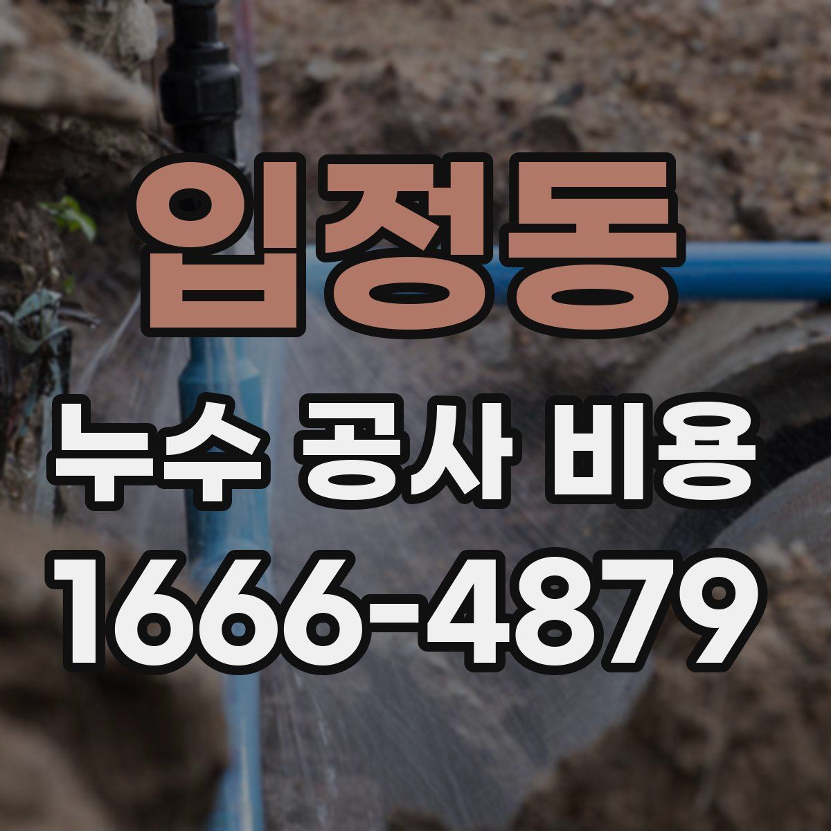 입정동 누수 공사 비용