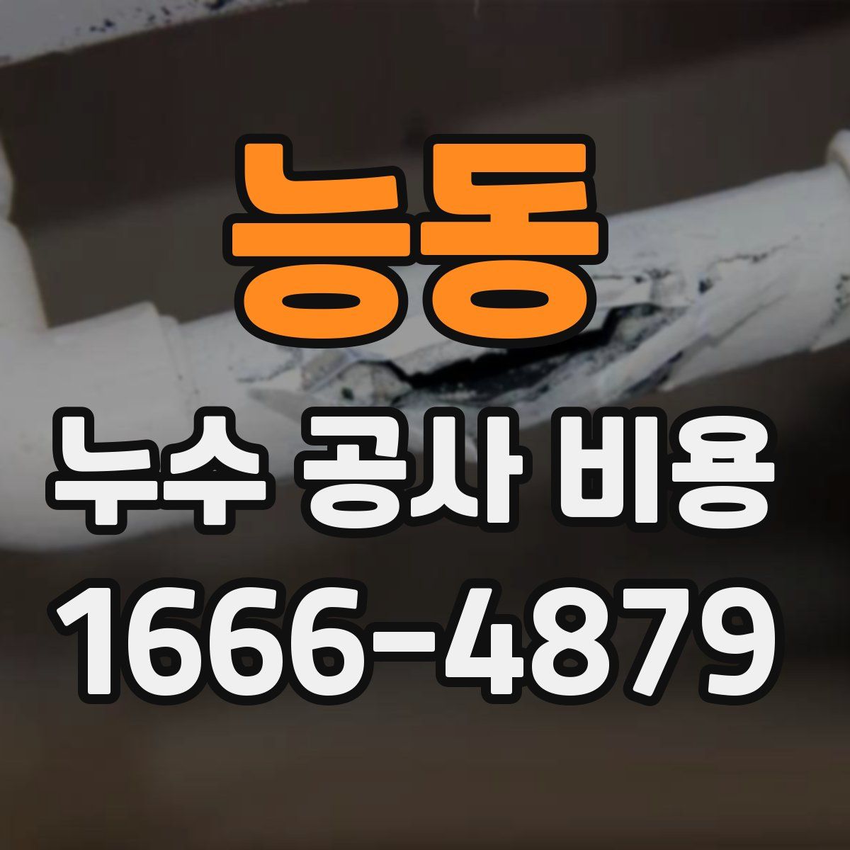 능동 누수 공사 비용