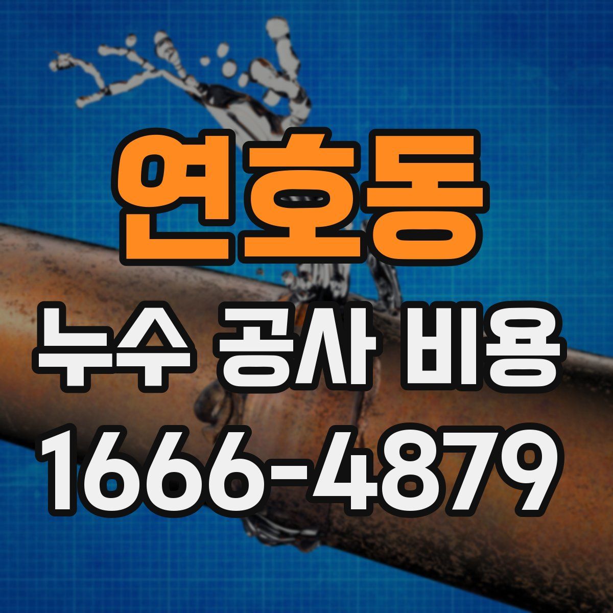 연호동 누수 공사 비용