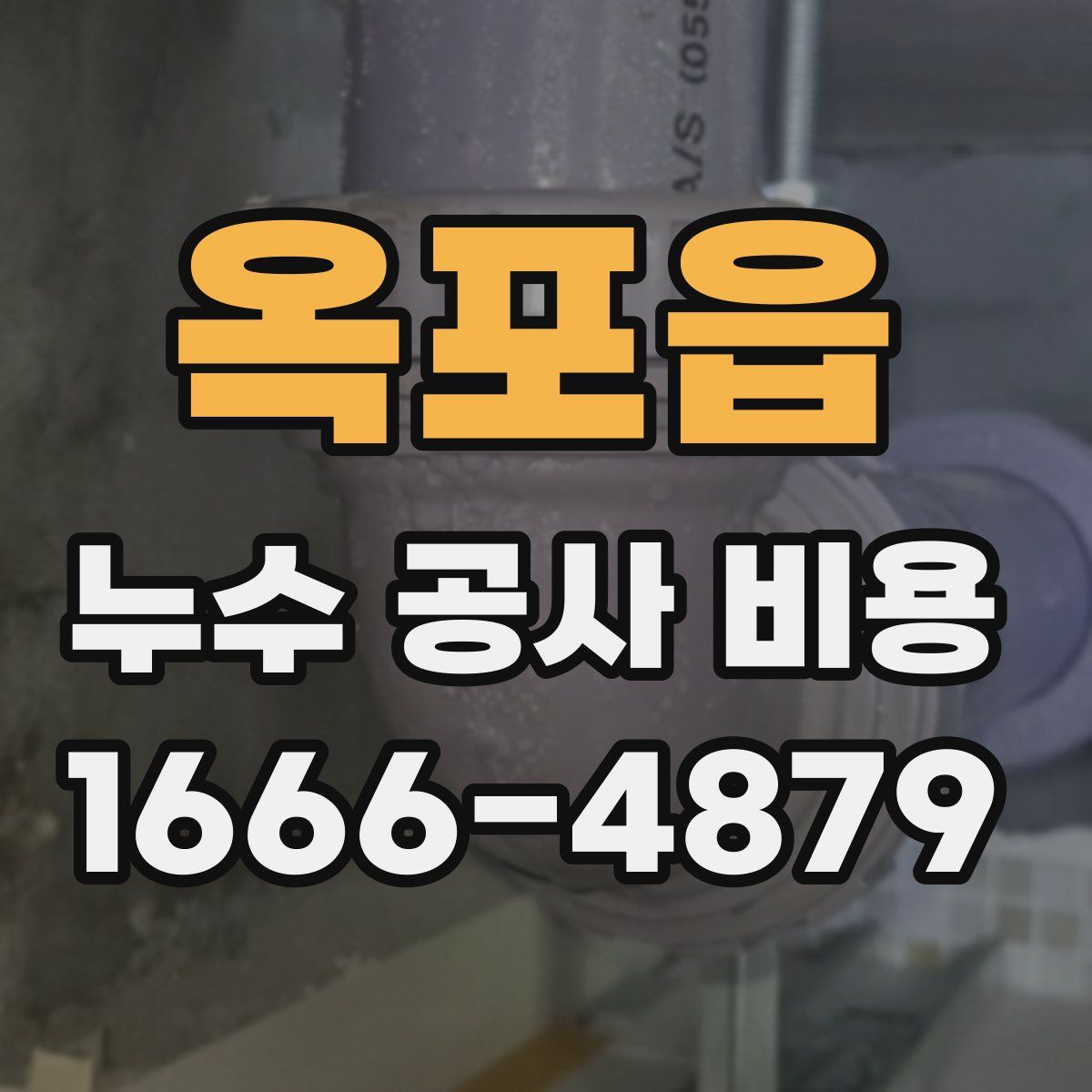 옥포읍 누수 공사 비용
