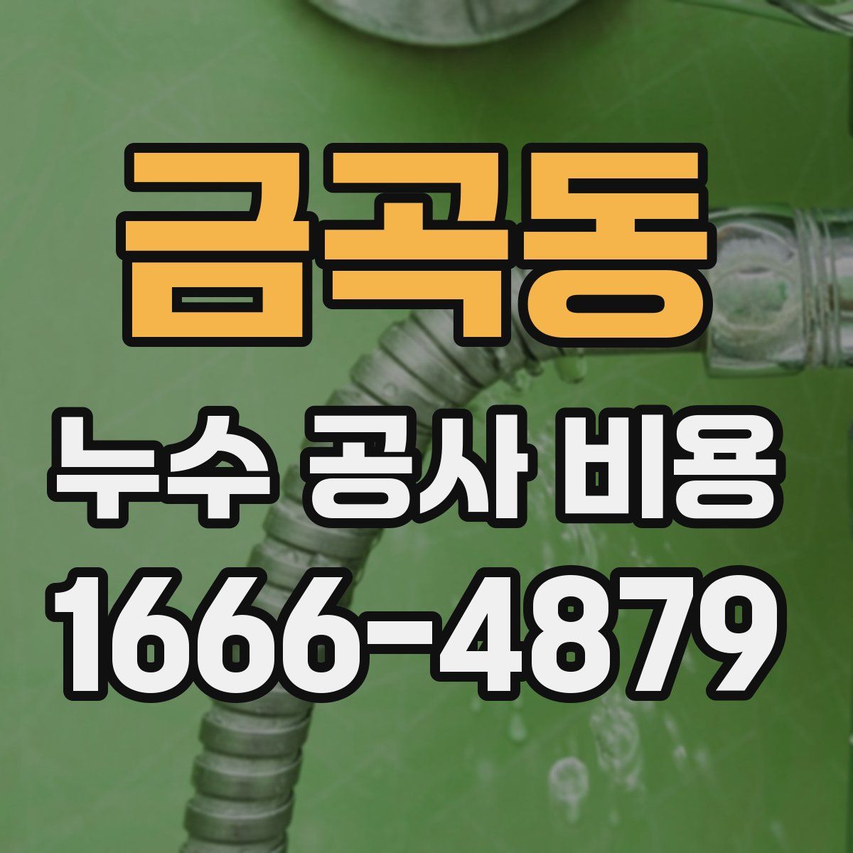금곡동 누수 공사 비용