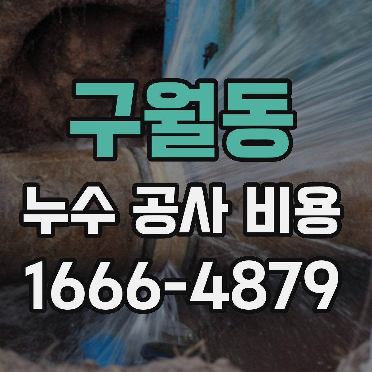 구월동 누수 공사 비용