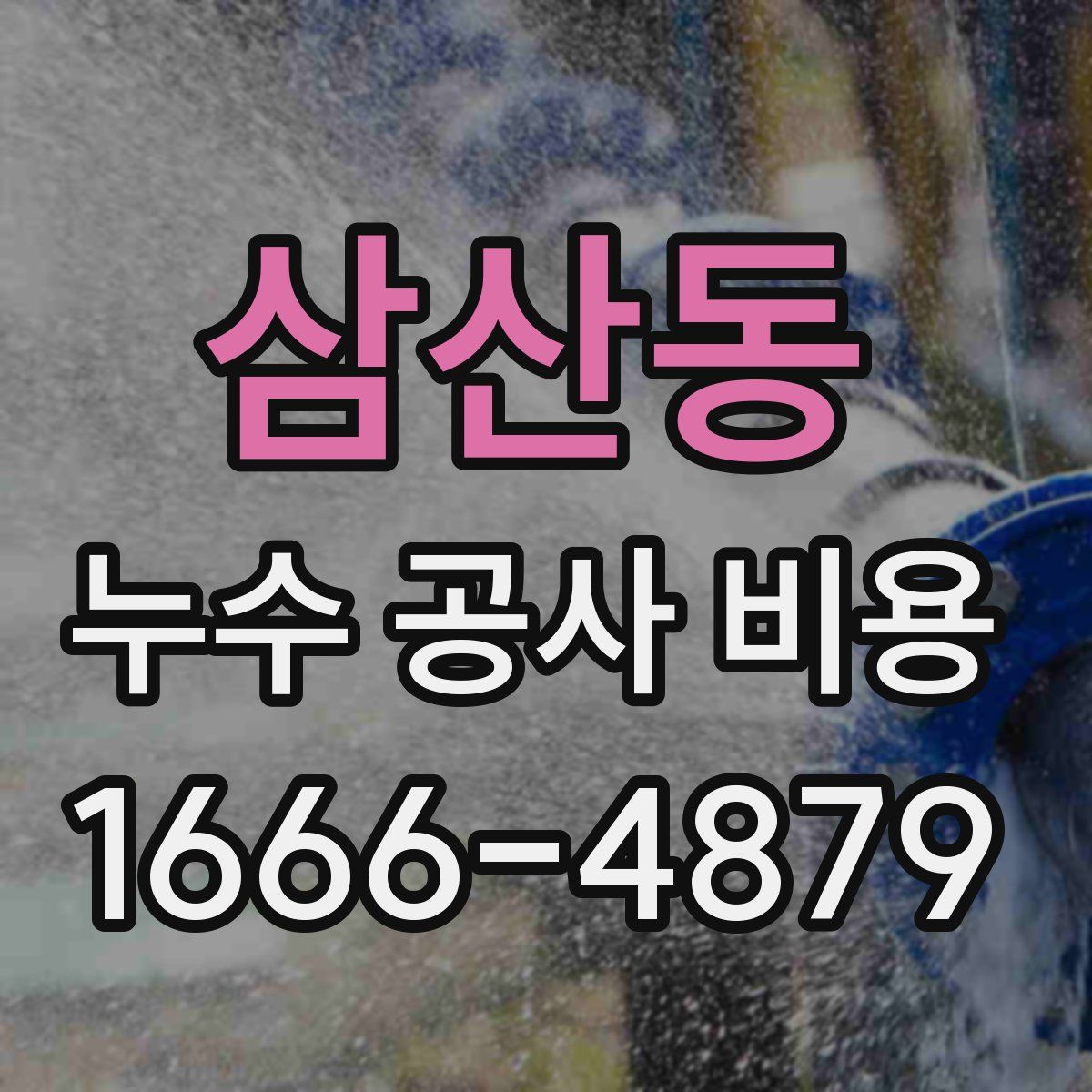 삼산동 누수 공사 비용