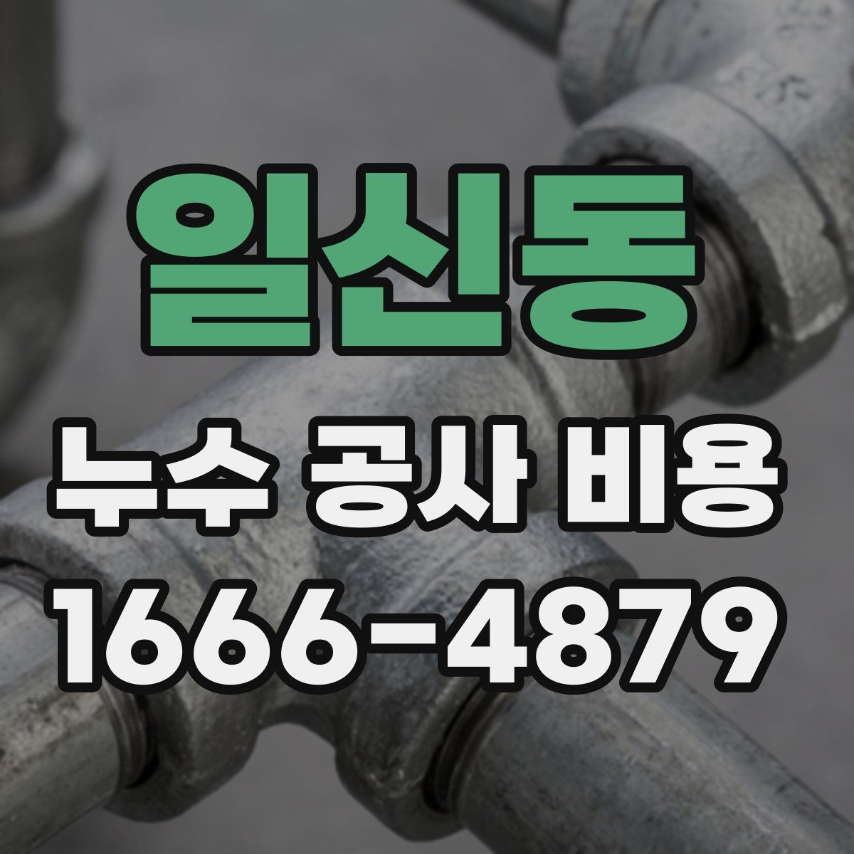 일신동 누수 공사 비용