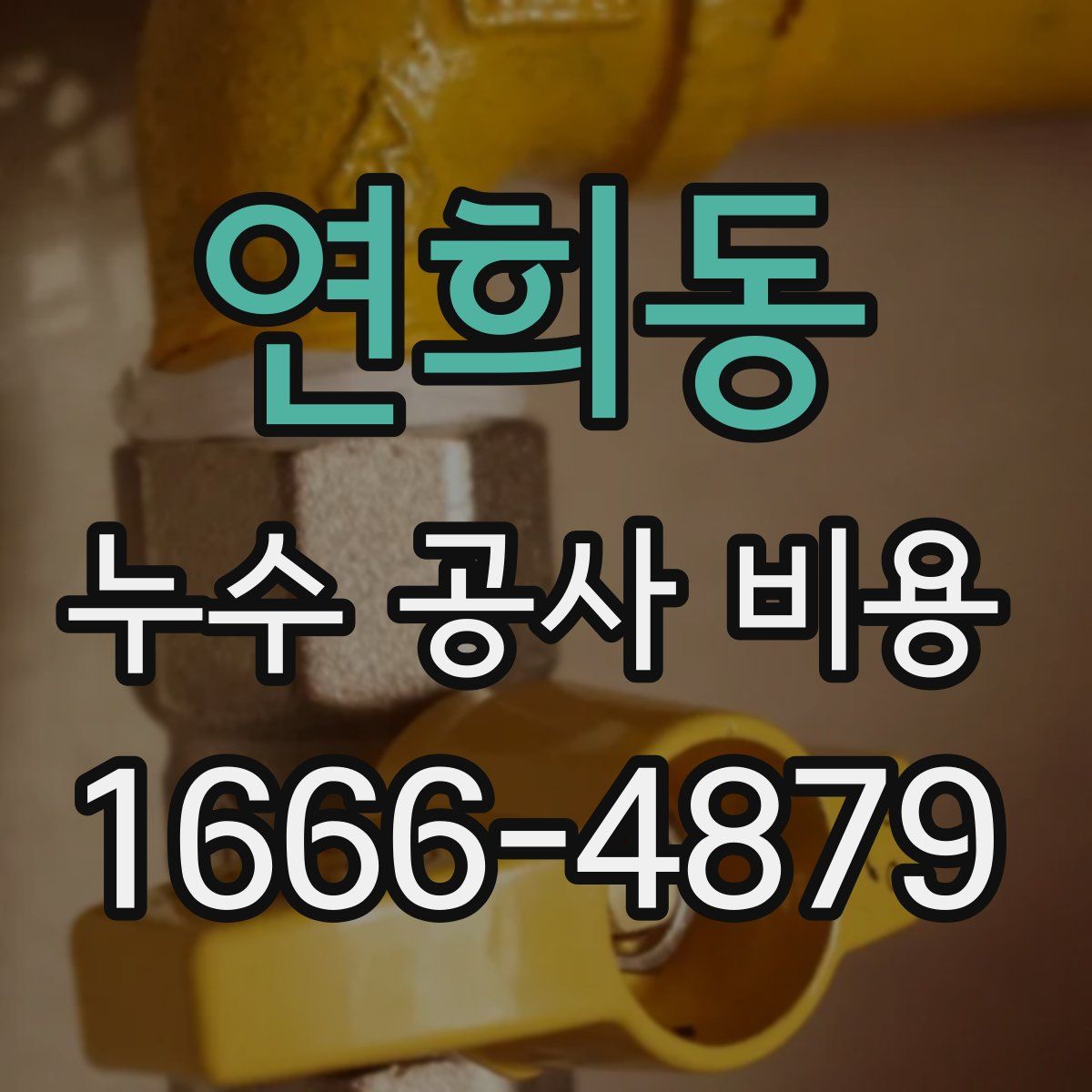 연희동 누수 공사 비용