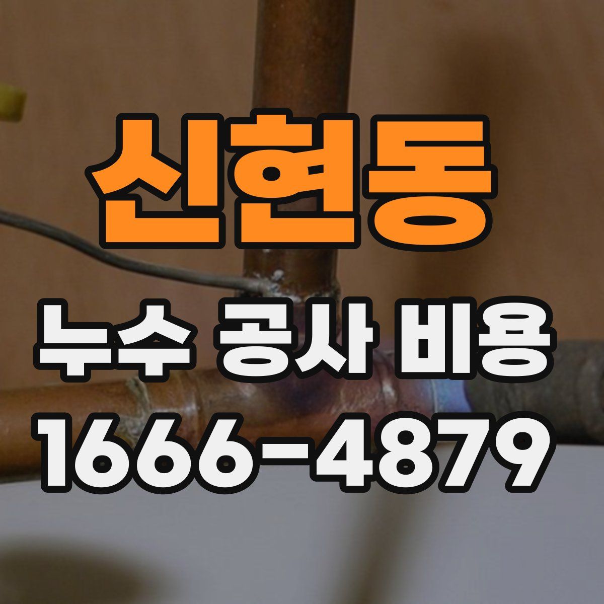 신현동 누수 공사 비용