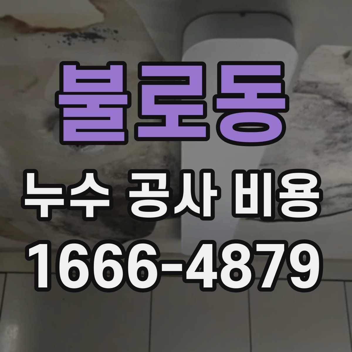 불로동 누수 공사 비용
