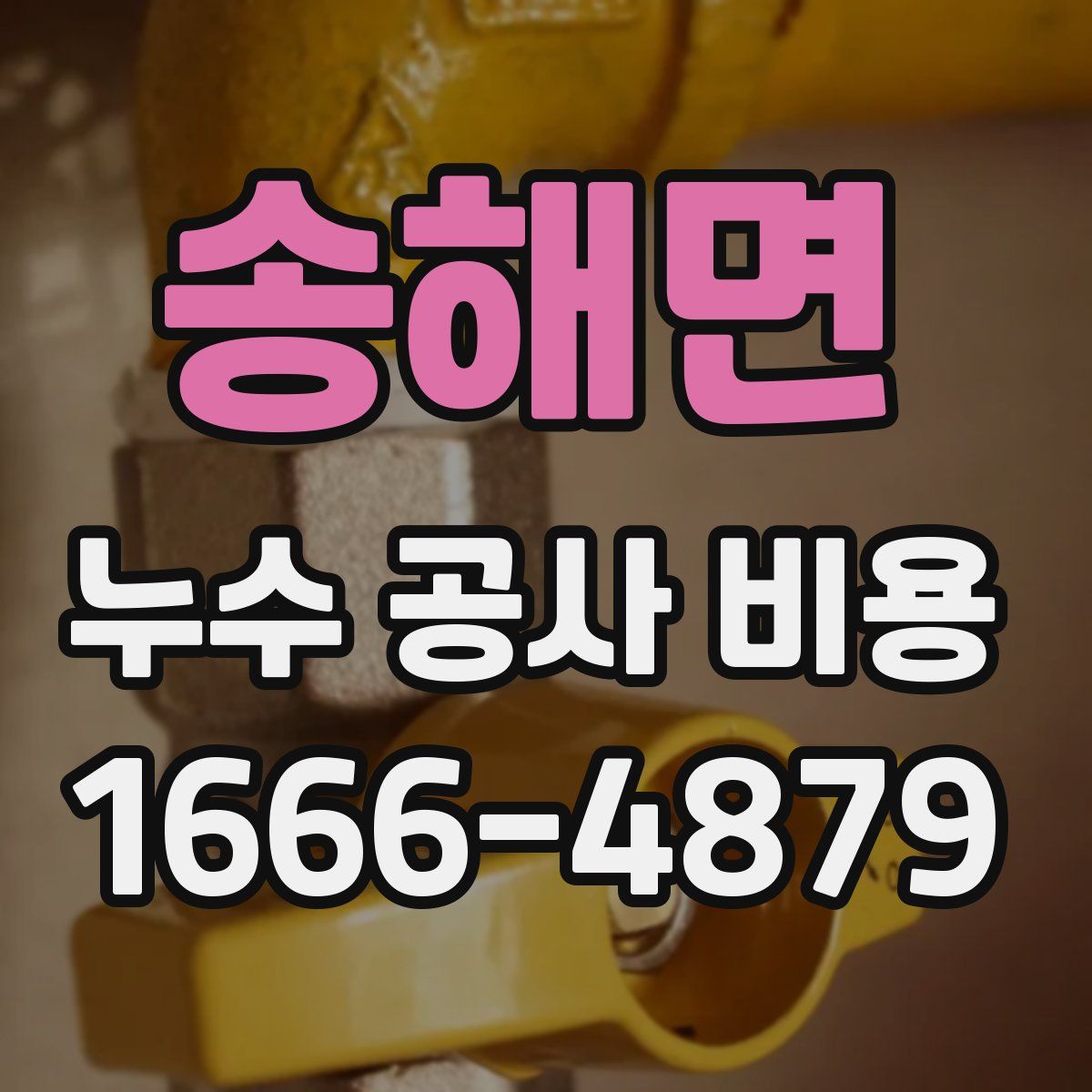 송해면 누수 공사 비용