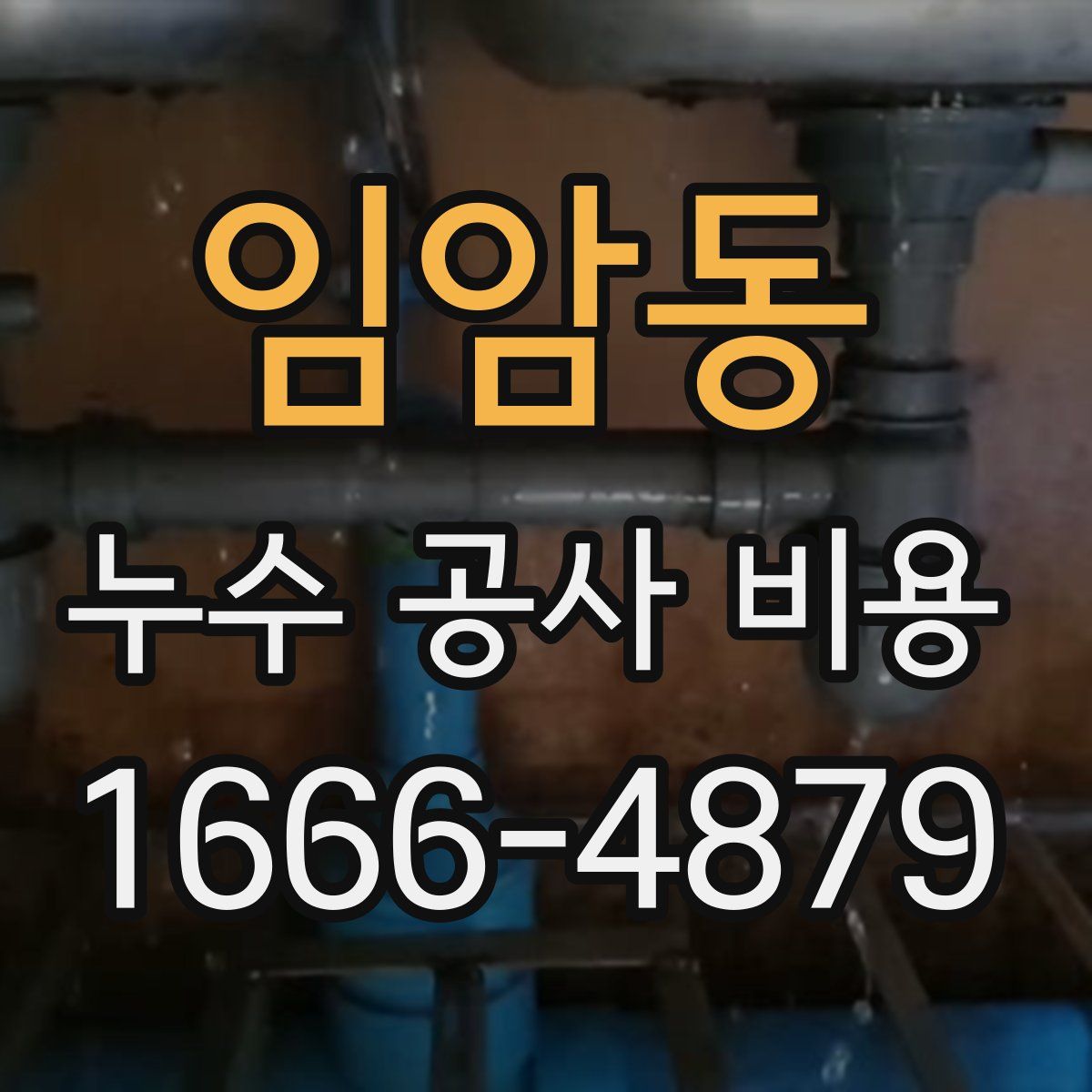 임암동 누수 공사 비용