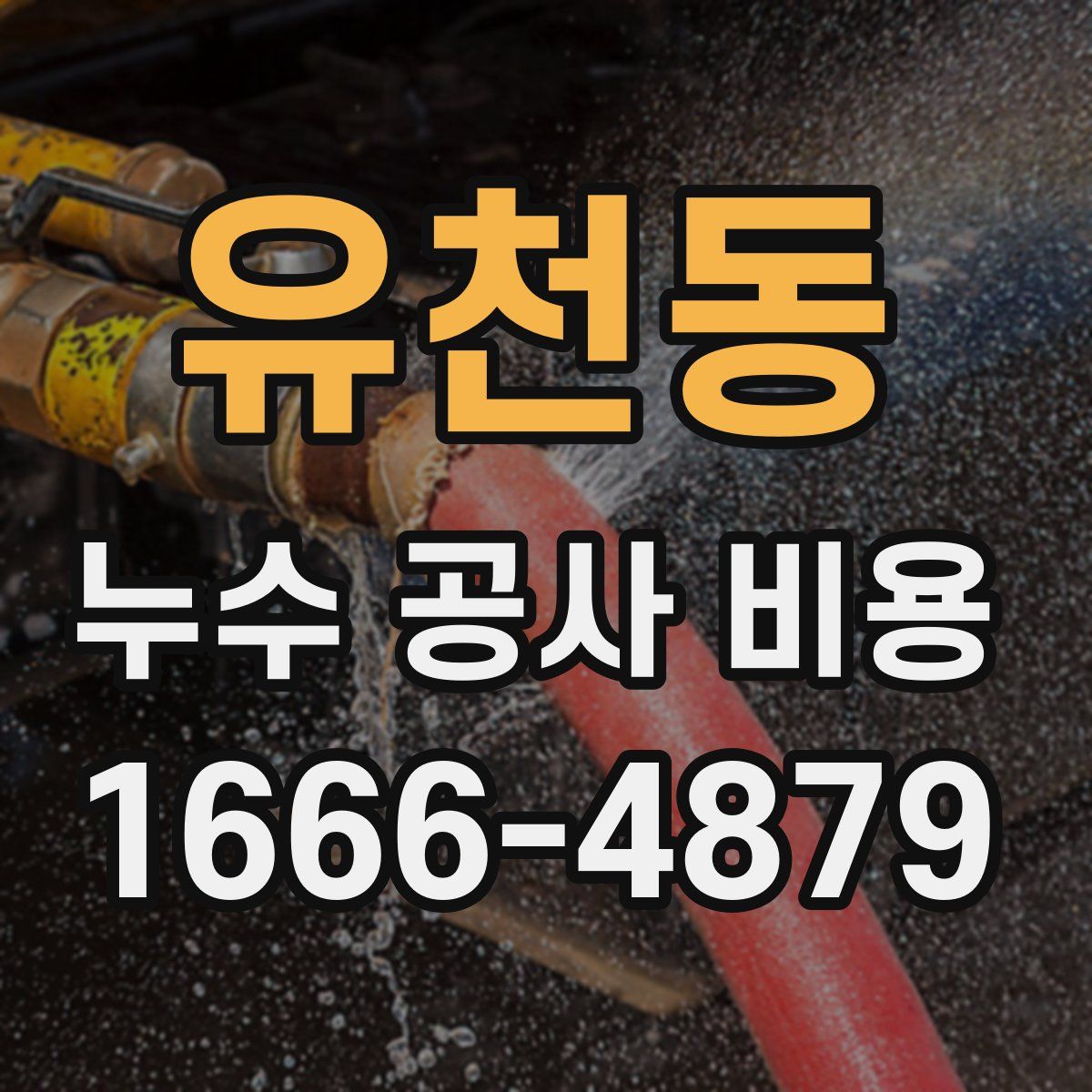 유천동 누수 공사 비용