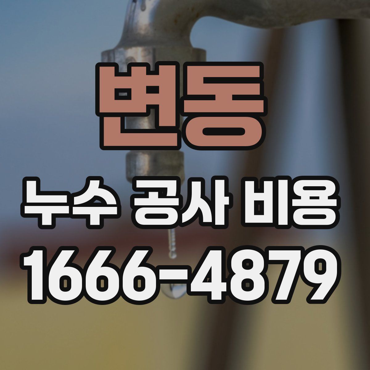 변동 누수 공사 비용