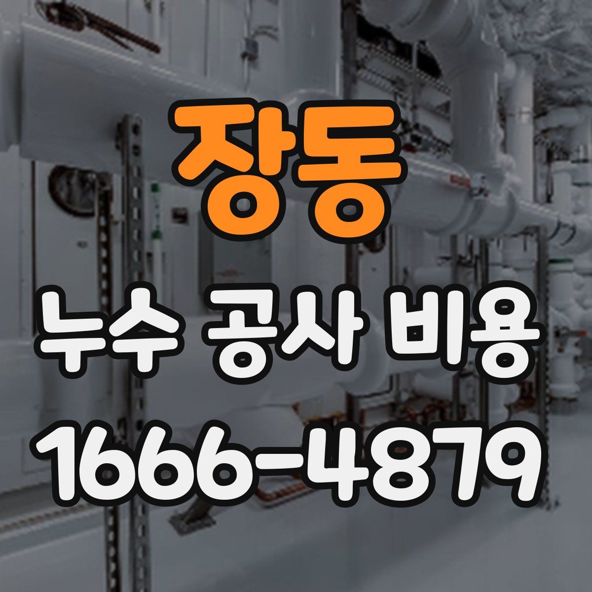 장동 누수 공사 비용
