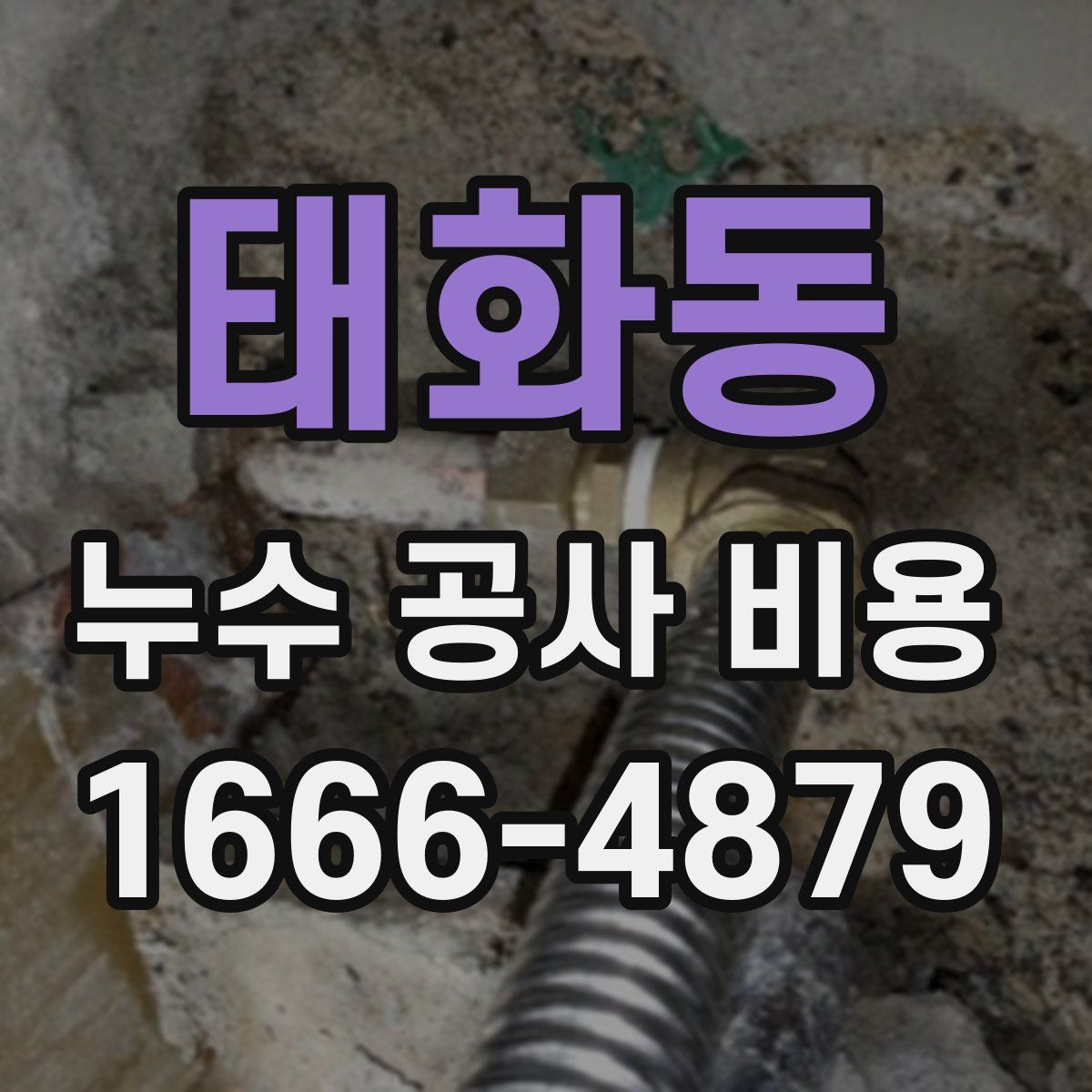 태화동 누수 공사 비용