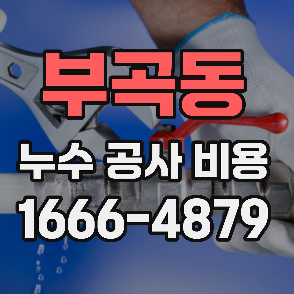 부곡동 누수 공사 비용
