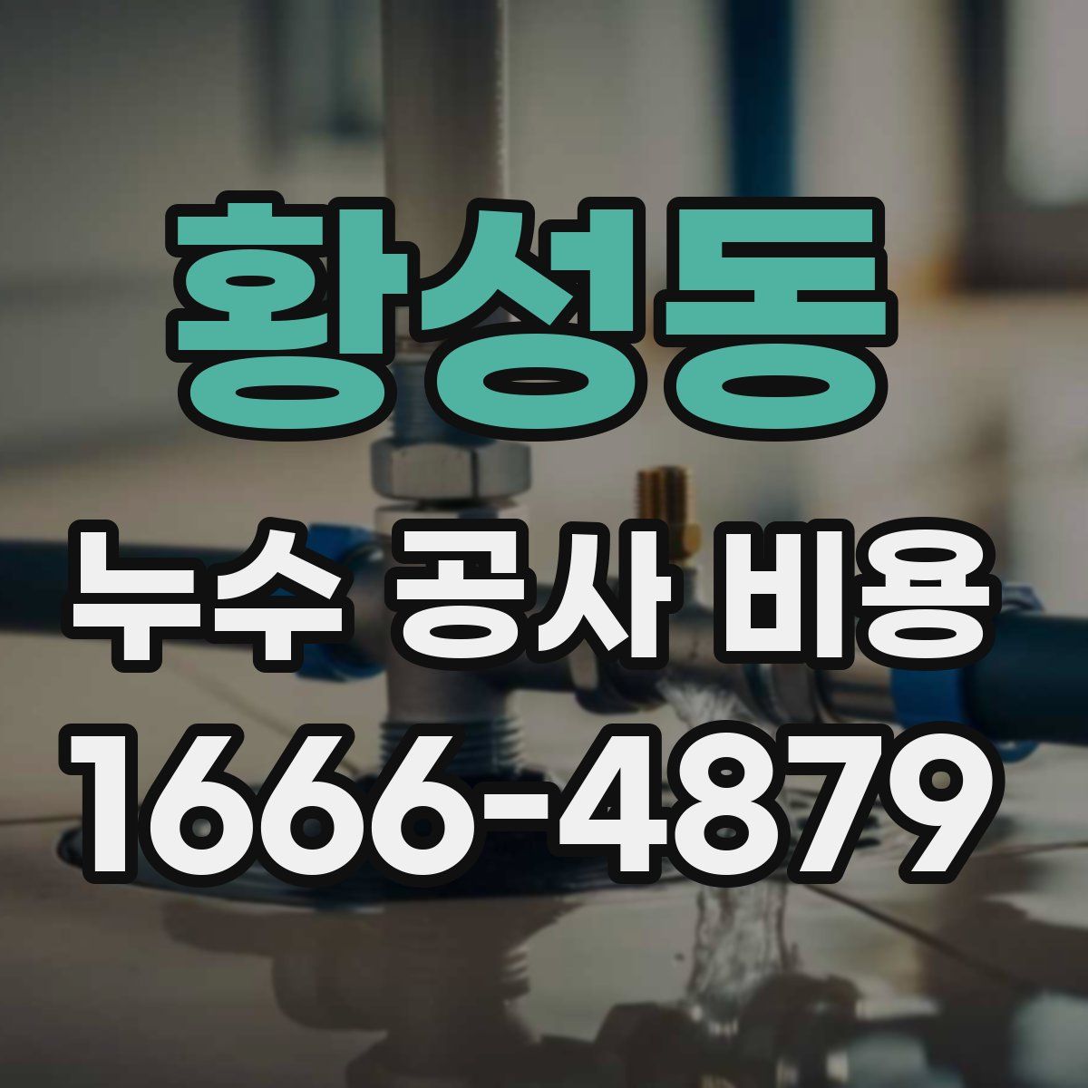 황성동 누수 공사 비용
