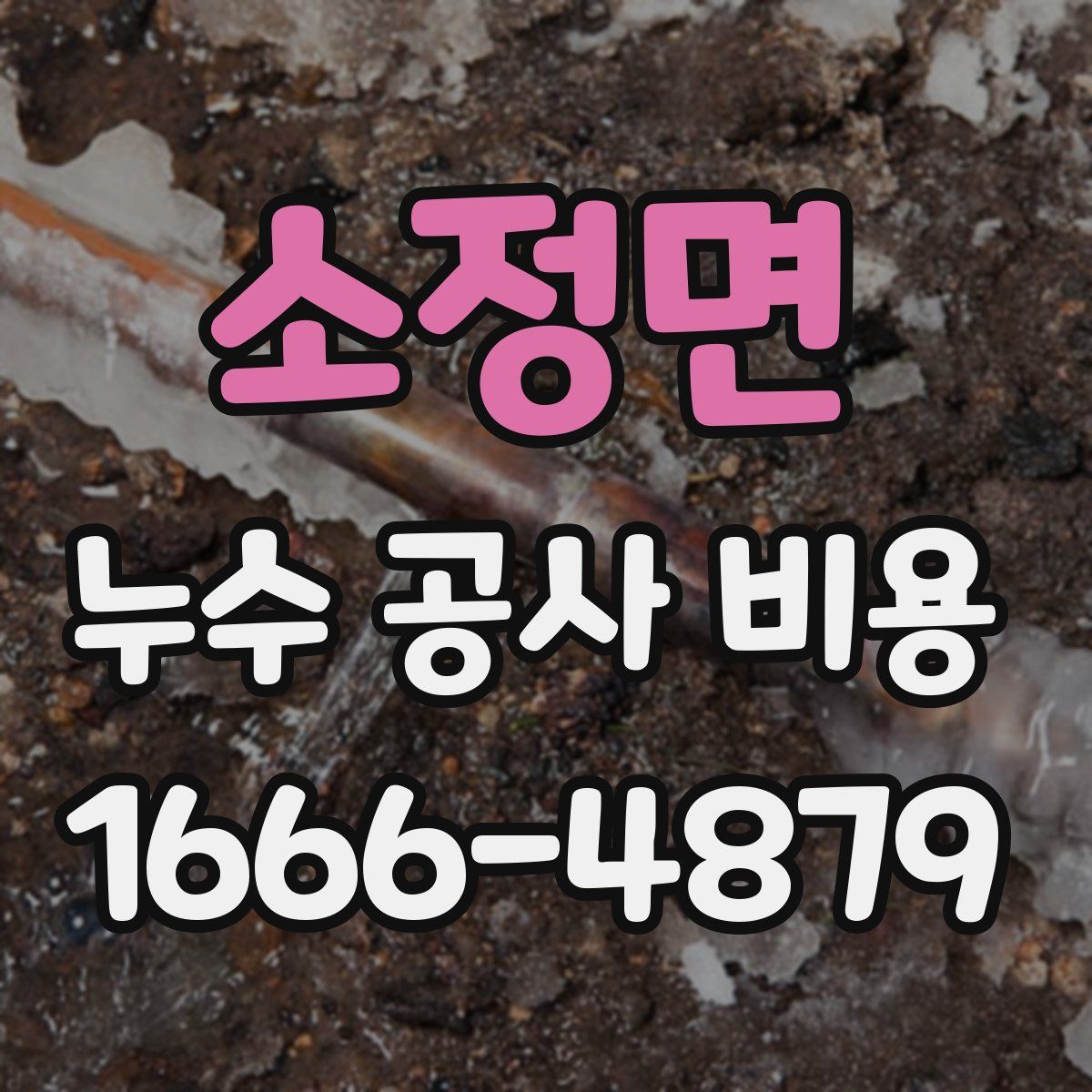 소정면 누수 공사 비용
