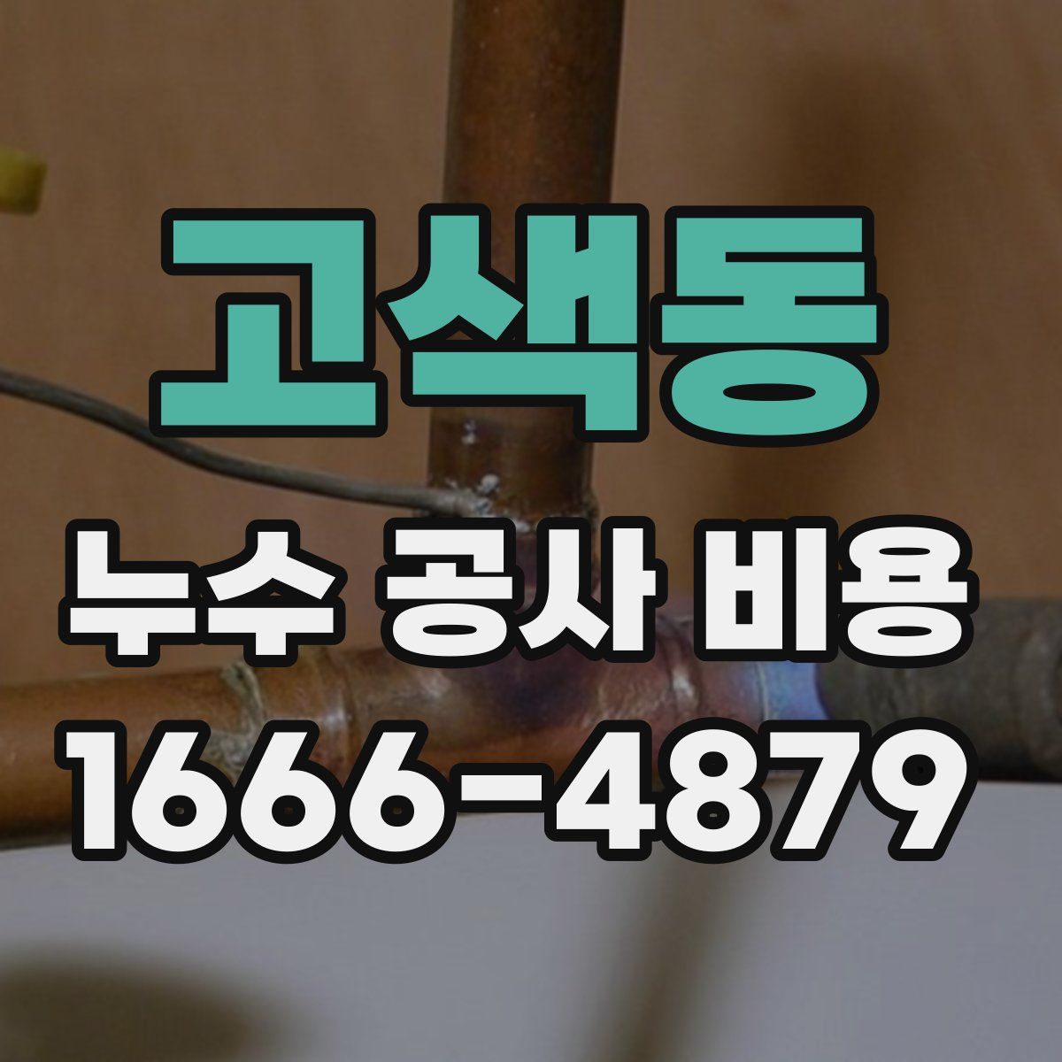 고색동 누수 공사 비용