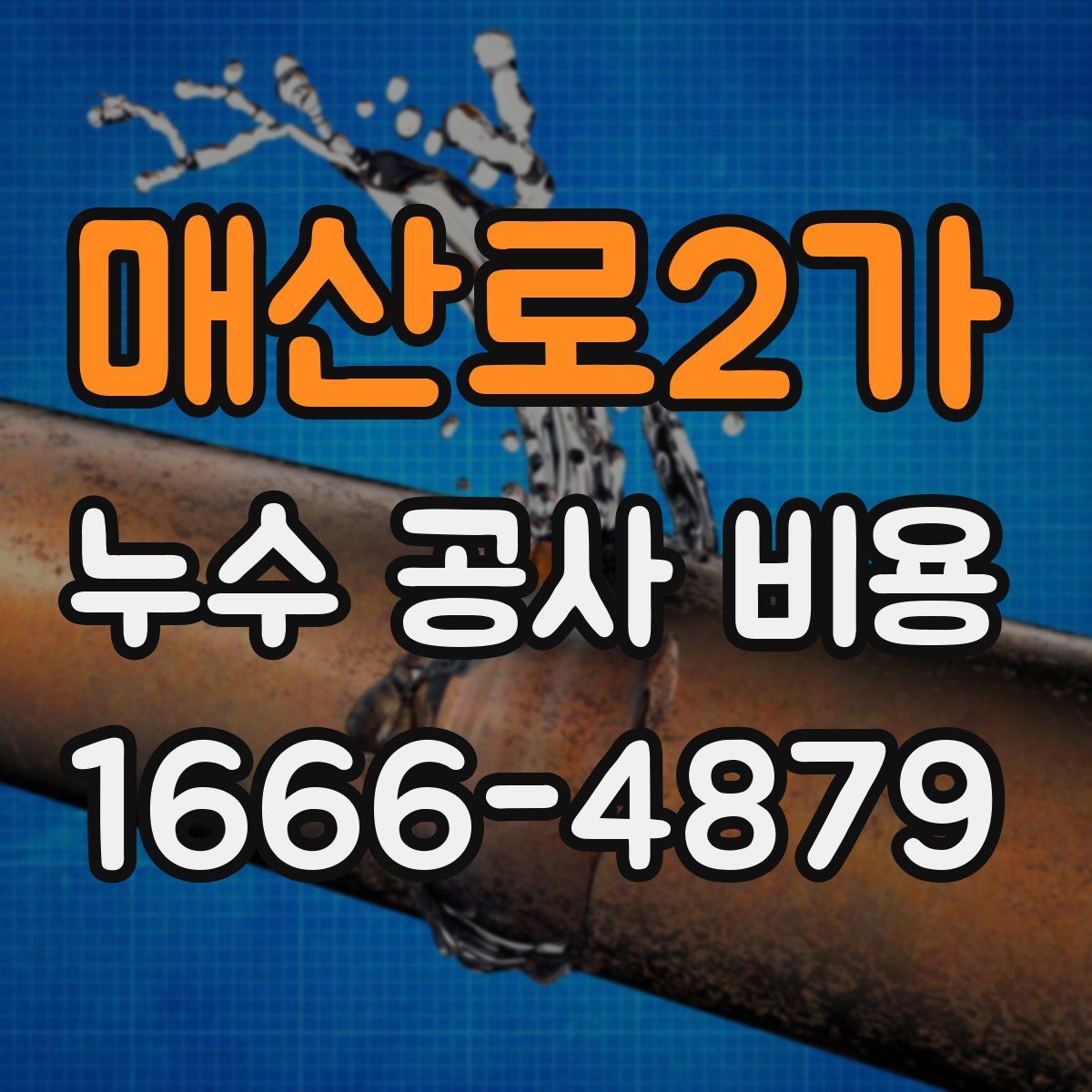 매산로2가 누수 공사 비용