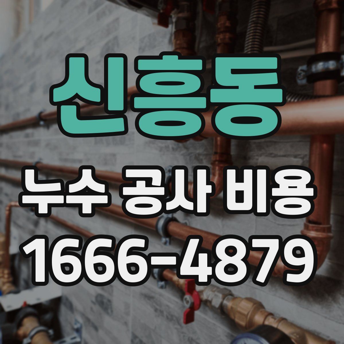 신흥동 누수 공사 비용