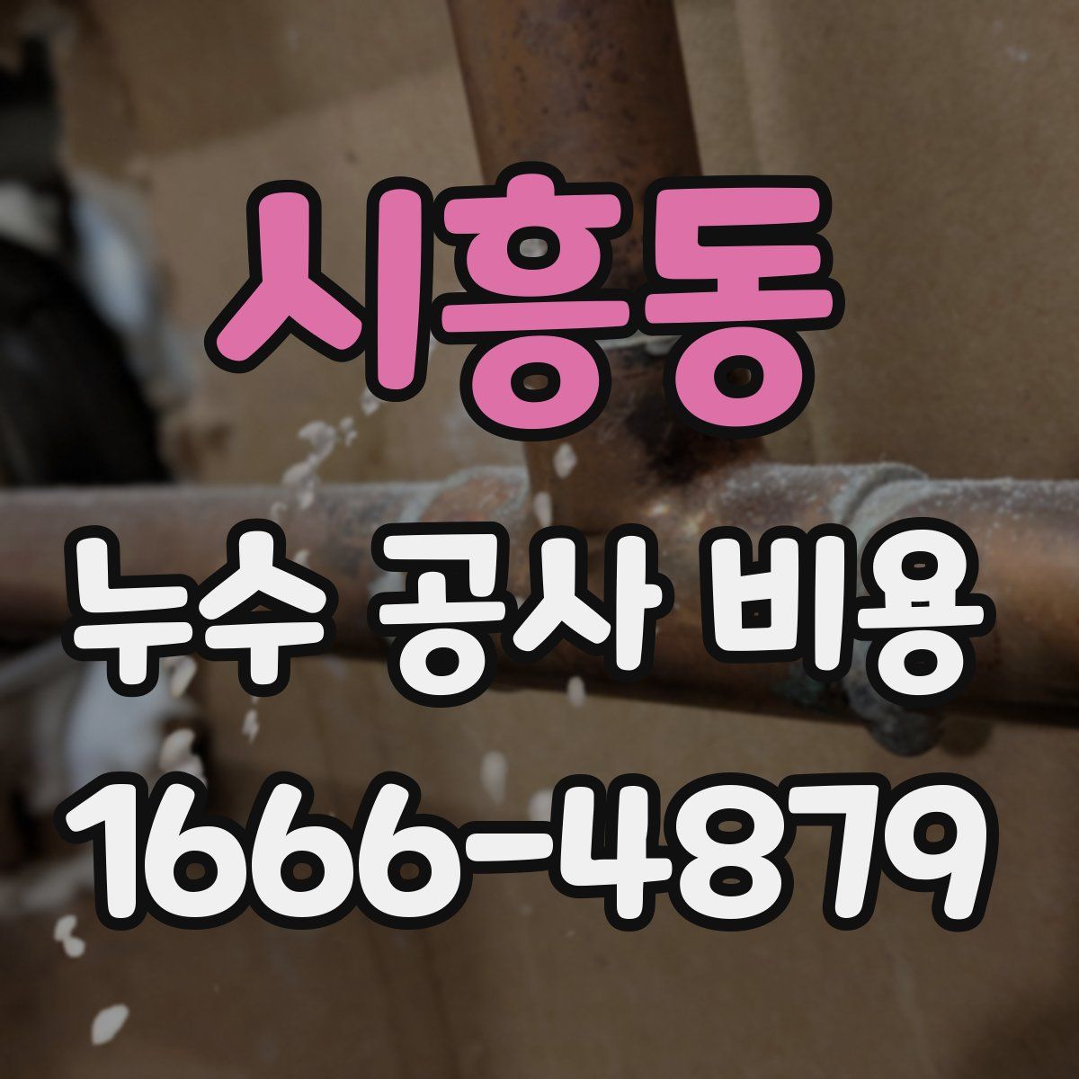 시흥동 누수 공사 비용