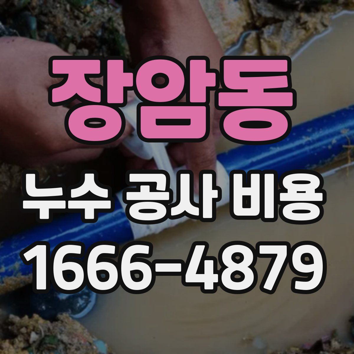 장암동 누수 공사 비용