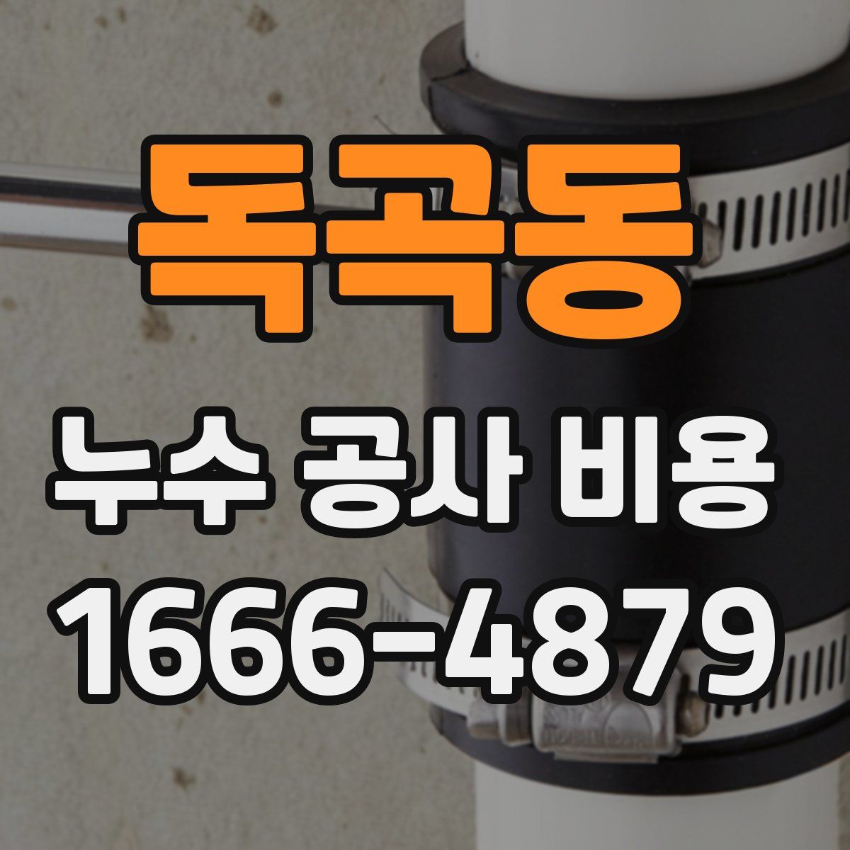 독곡동 누수 공사 비용
