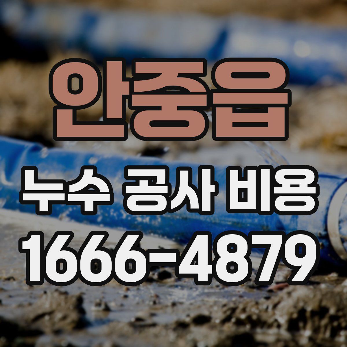 안중읍 누수 공사 비용