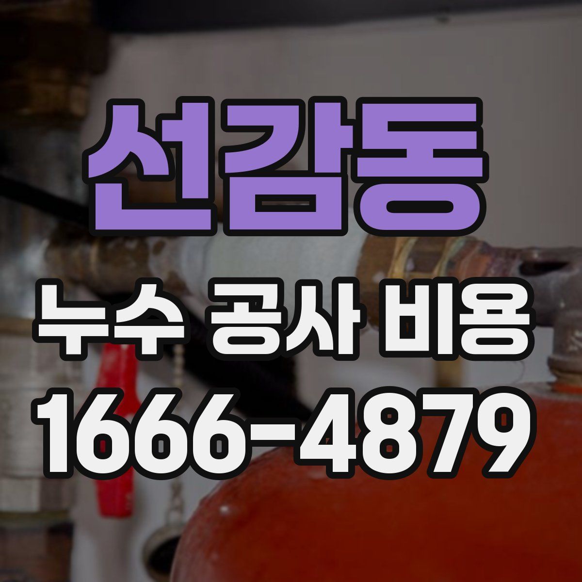 선감동 누수 공사 비용