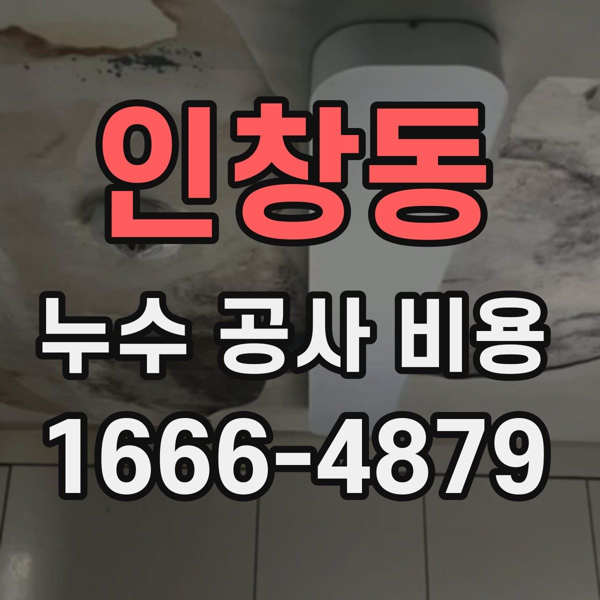 인창동 누수 공사 비용