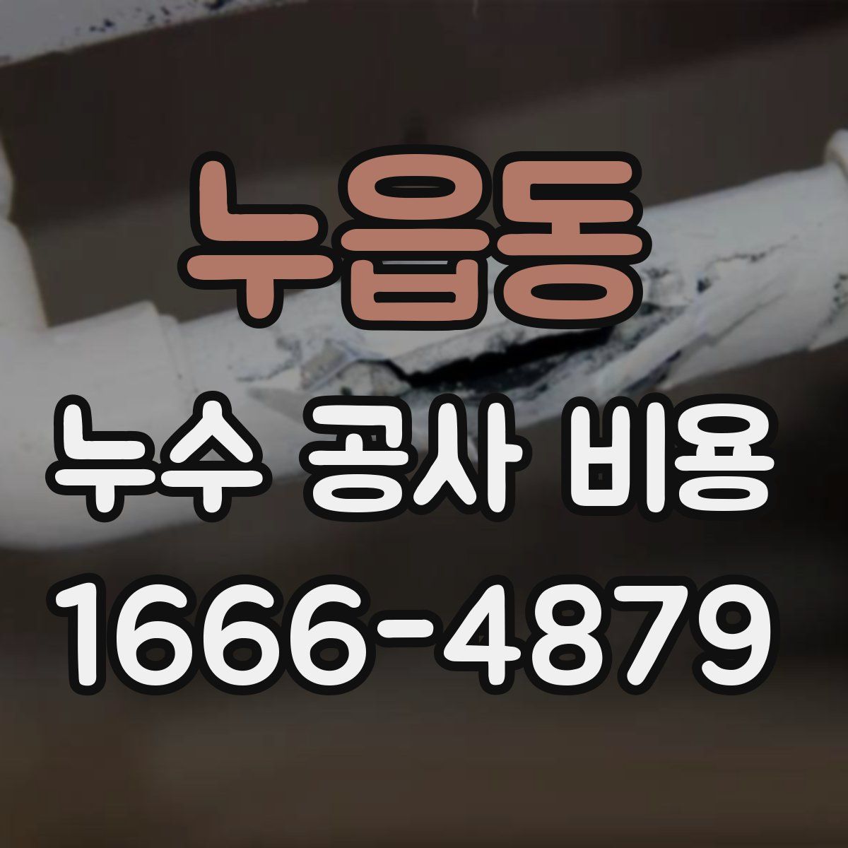 누읍동 누수 공사 비용