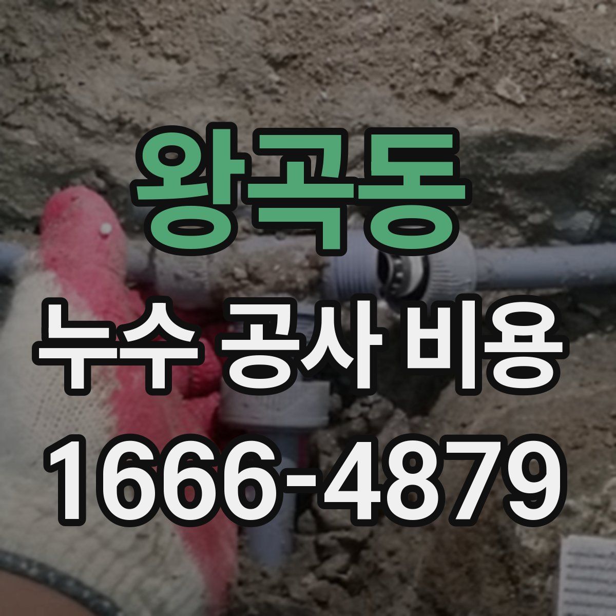 왕곡동 누수 공사 비용