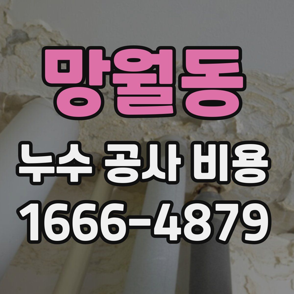 망월동 누수 공사 비용