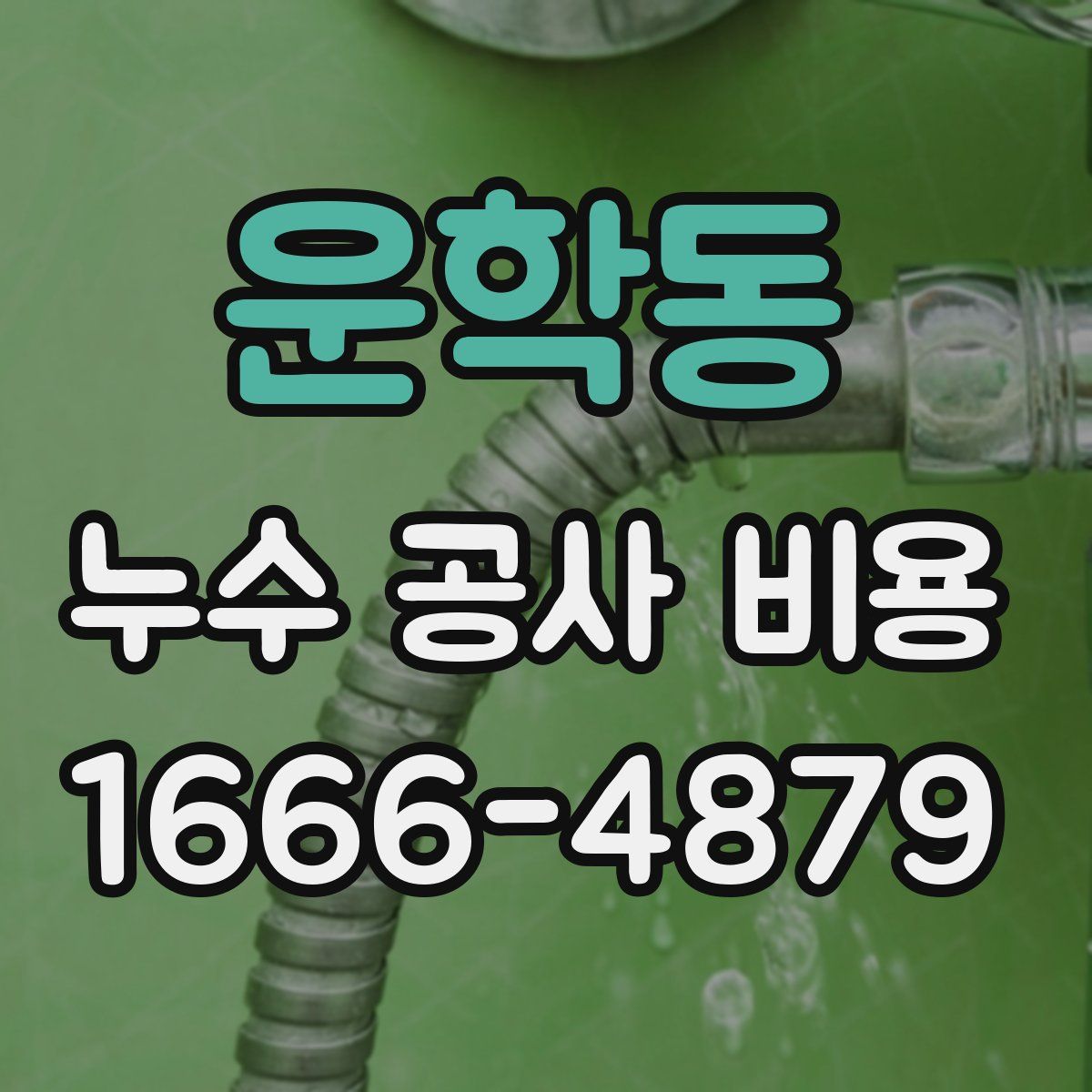 운학동 누수 공사 비용