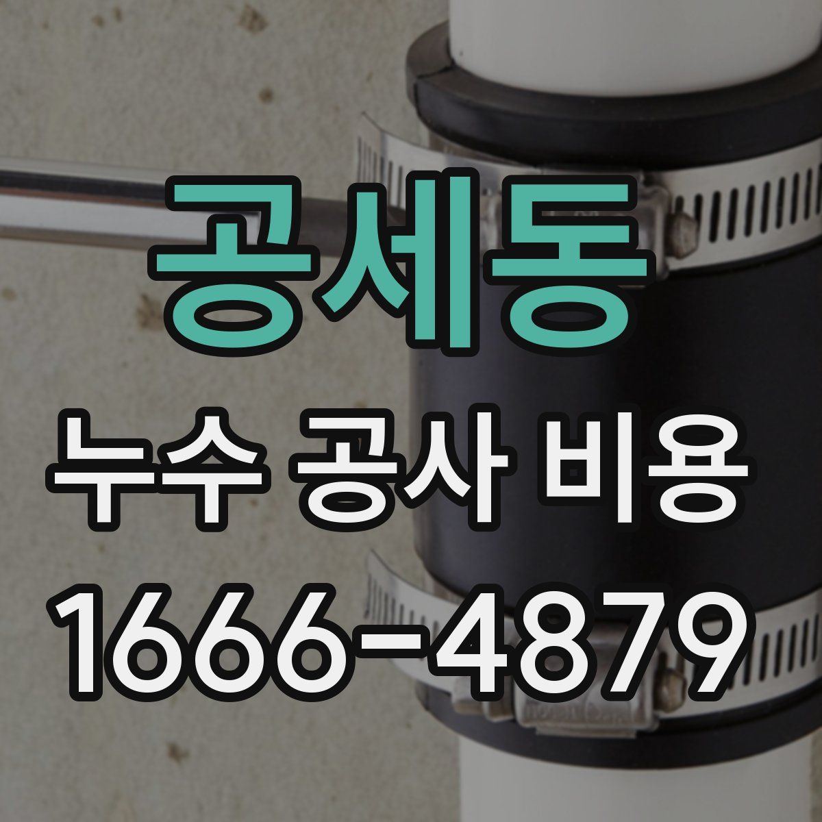 공세동 누수 공사 비용