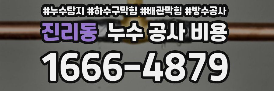 진리동 누수 공사 비용